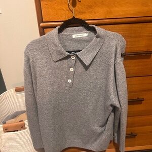 Almina Concept merino wool polo